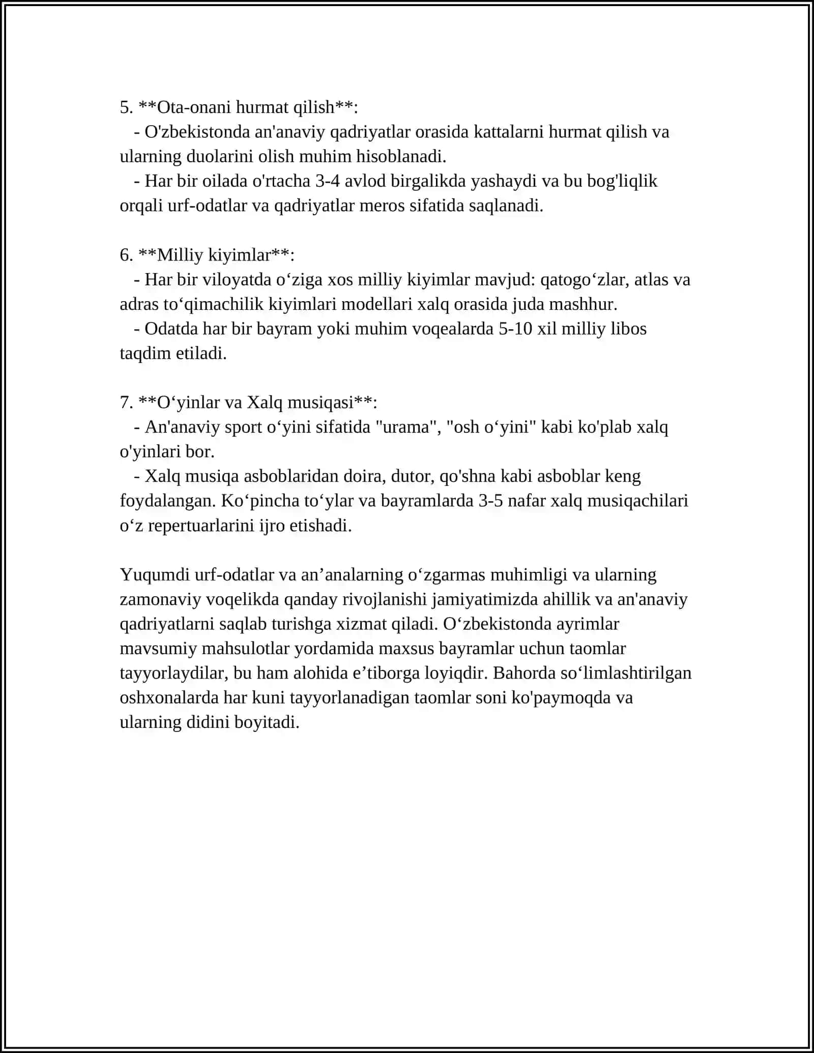 “O‘TGAN KUNLAR” ROMANIDA MILLIY VA UMUMINSONIY QADRIYATLARINING BADIIY TALQINI 4