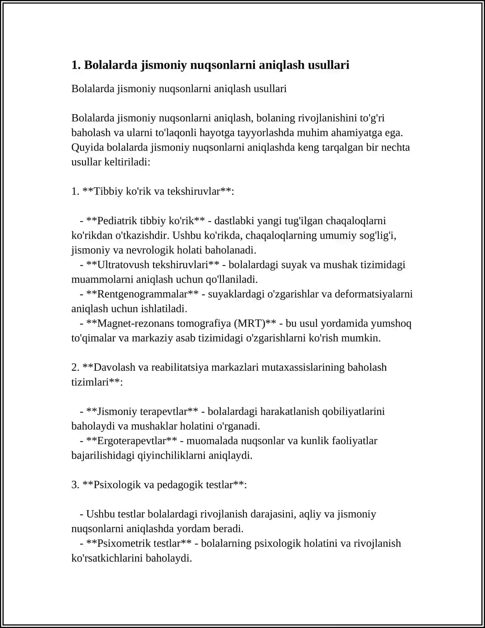 RUHIY RIVOJLANISHIDAGI NUQSONLAR TO'LIQ BARTARAF ETISH,KORREKTSIYA KOMPENSATSIYA ISHLARI 4