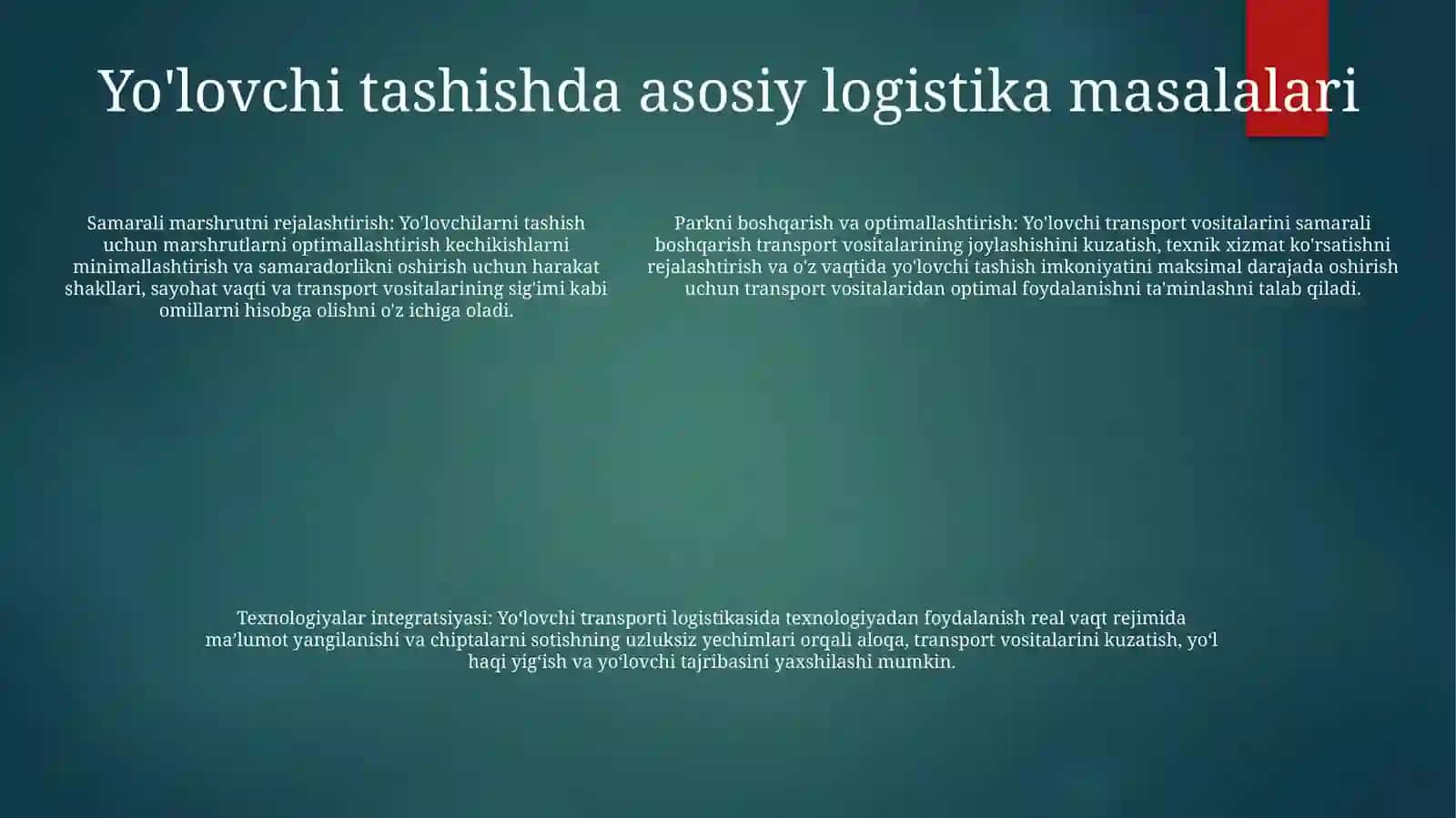 Kirish Logistika 4
