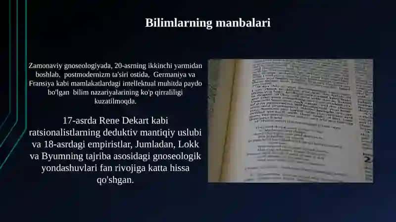 Gnoseologiyaning mazmuni va moxiyati 4
