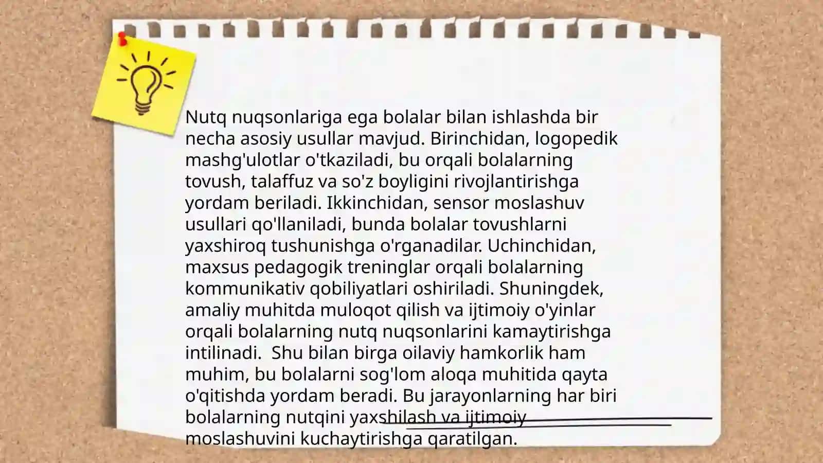 Nutqida va harakat tayanch azolarida nuqsoni bolgan bolalarni inkuliziv talim sharoitida oqitish 4