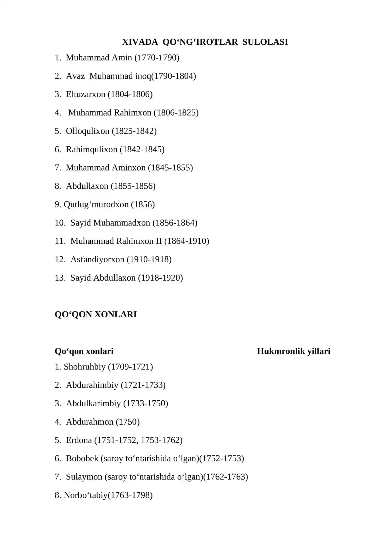 Buxoroda Snayboniylar Sulolasi 4