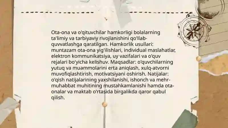 Oilaviy tarbiya va maktab ta'limi 4