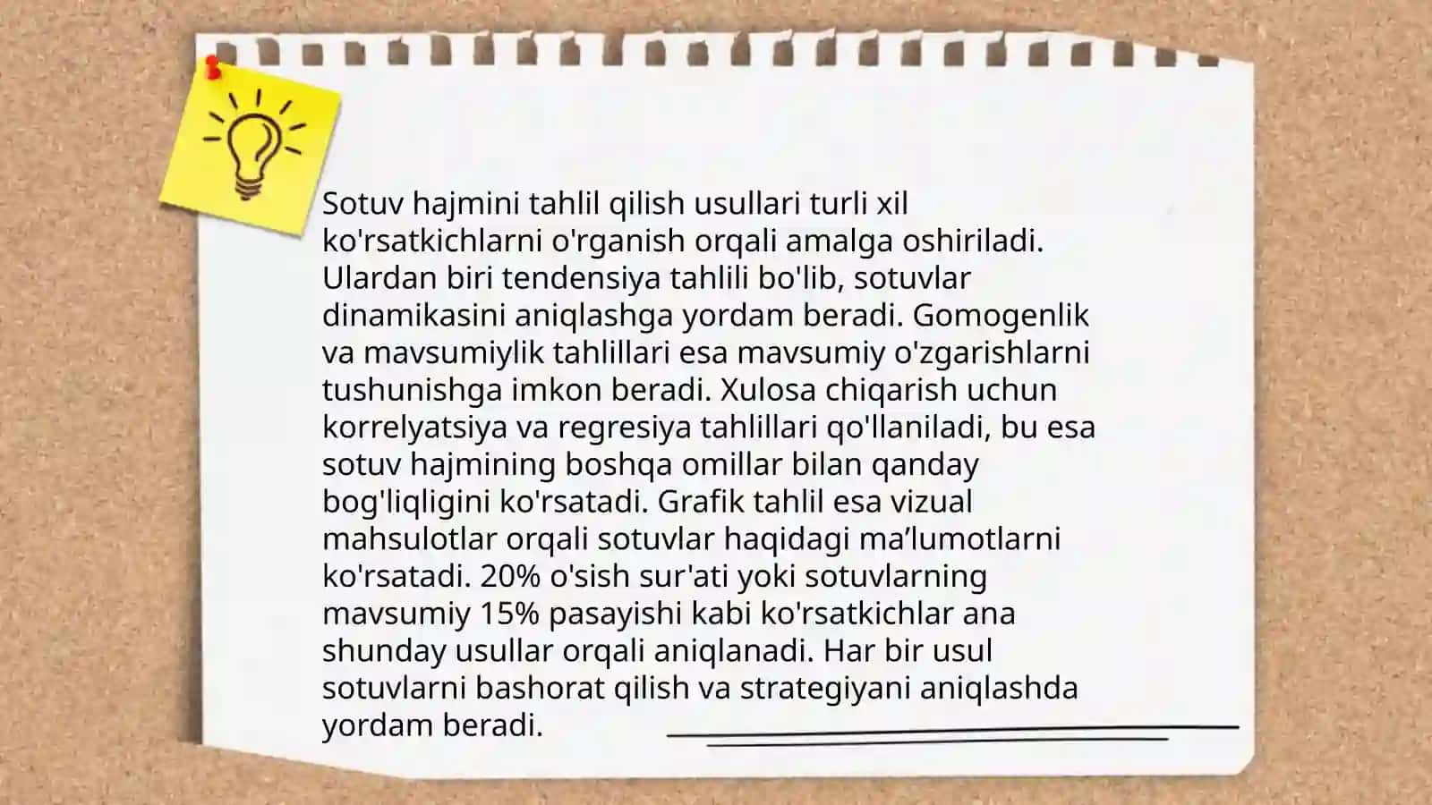 Xususiy tadbirkorliklarning daromad tahlili 4