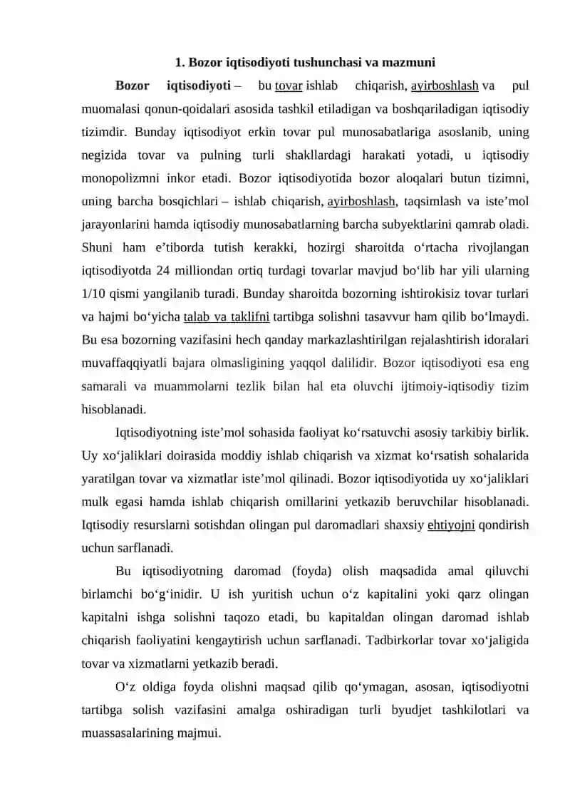 Bozor iqtisodiyotining turli modellarida korporativ biznesning tashkiliy xususiyatlari 4