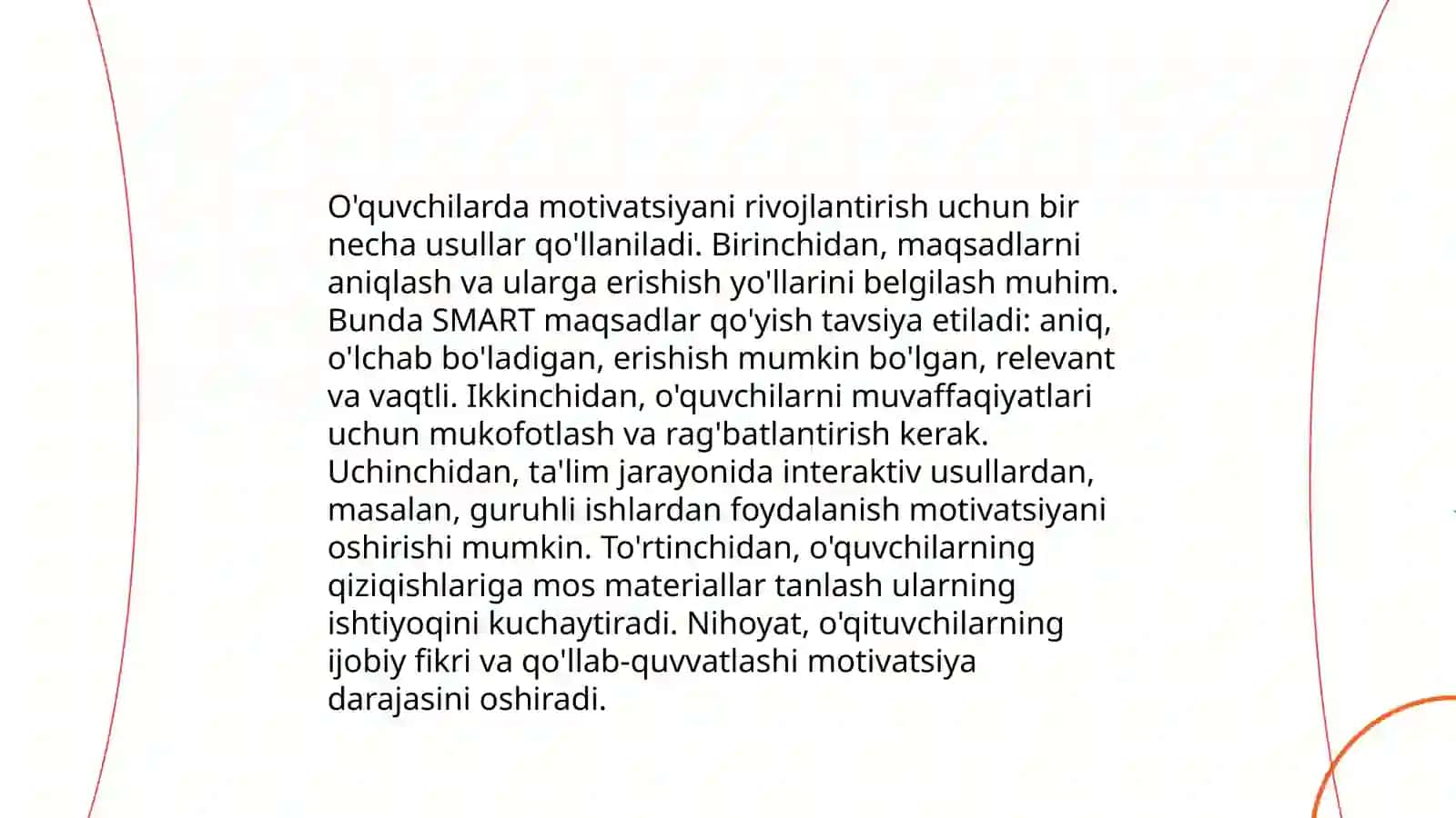 Boshlangich ta'limda o'quvchilarni talimiy faoliyatga tayyorlash 4