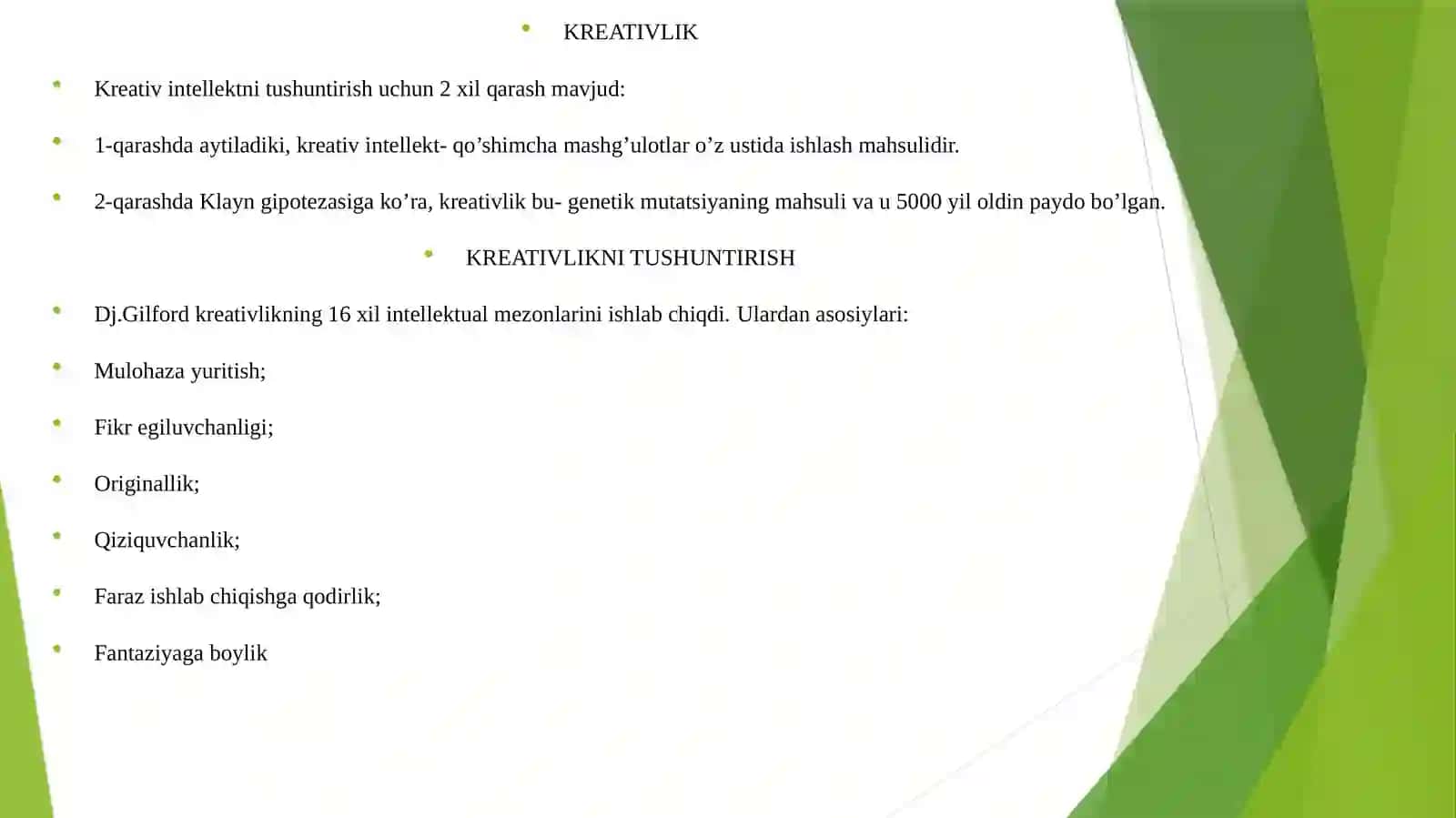 Pedagoglarda kreativlikni shakllantirish va rivojlantirishning amaliy asoslari 4