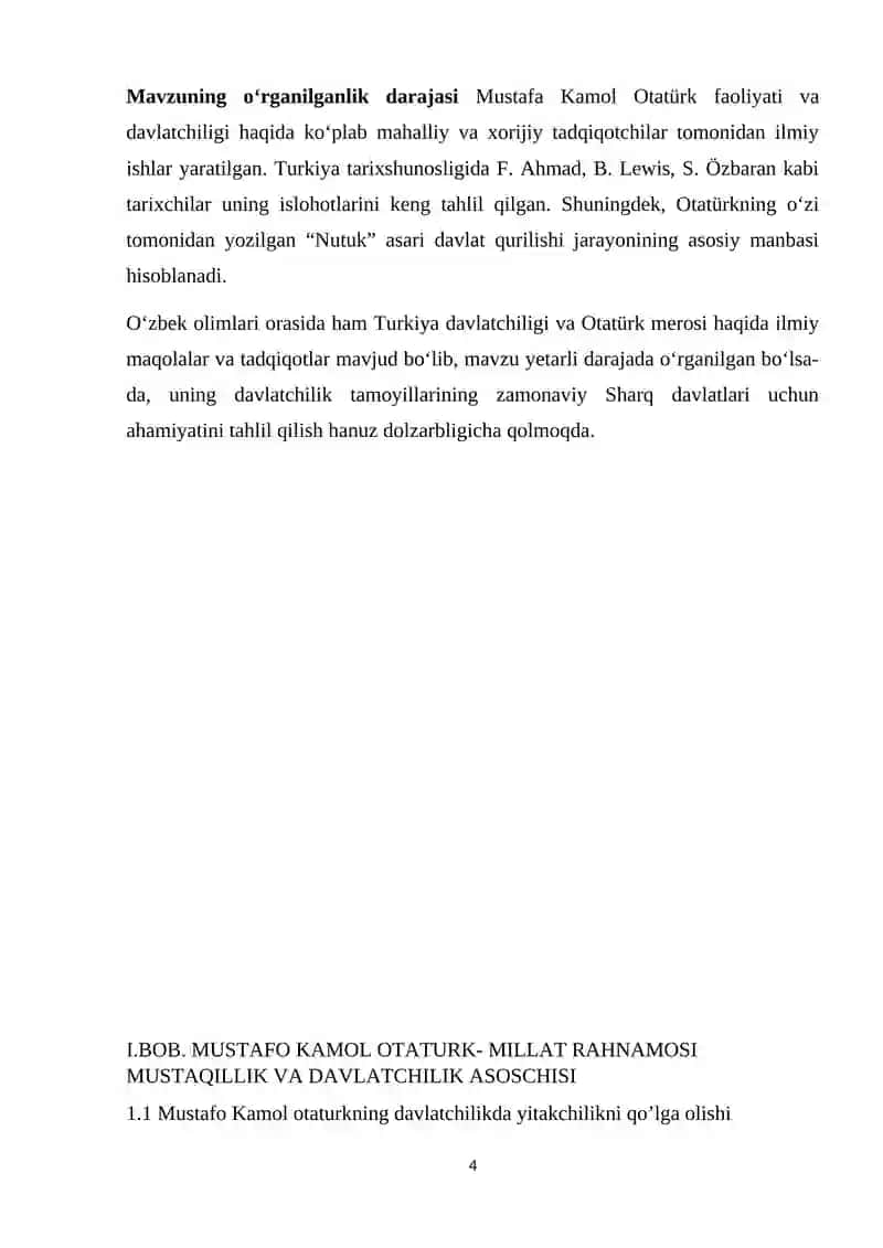 MUSTAFO KAMOL OTATURK- MILLAT RAHNAMOSI 4