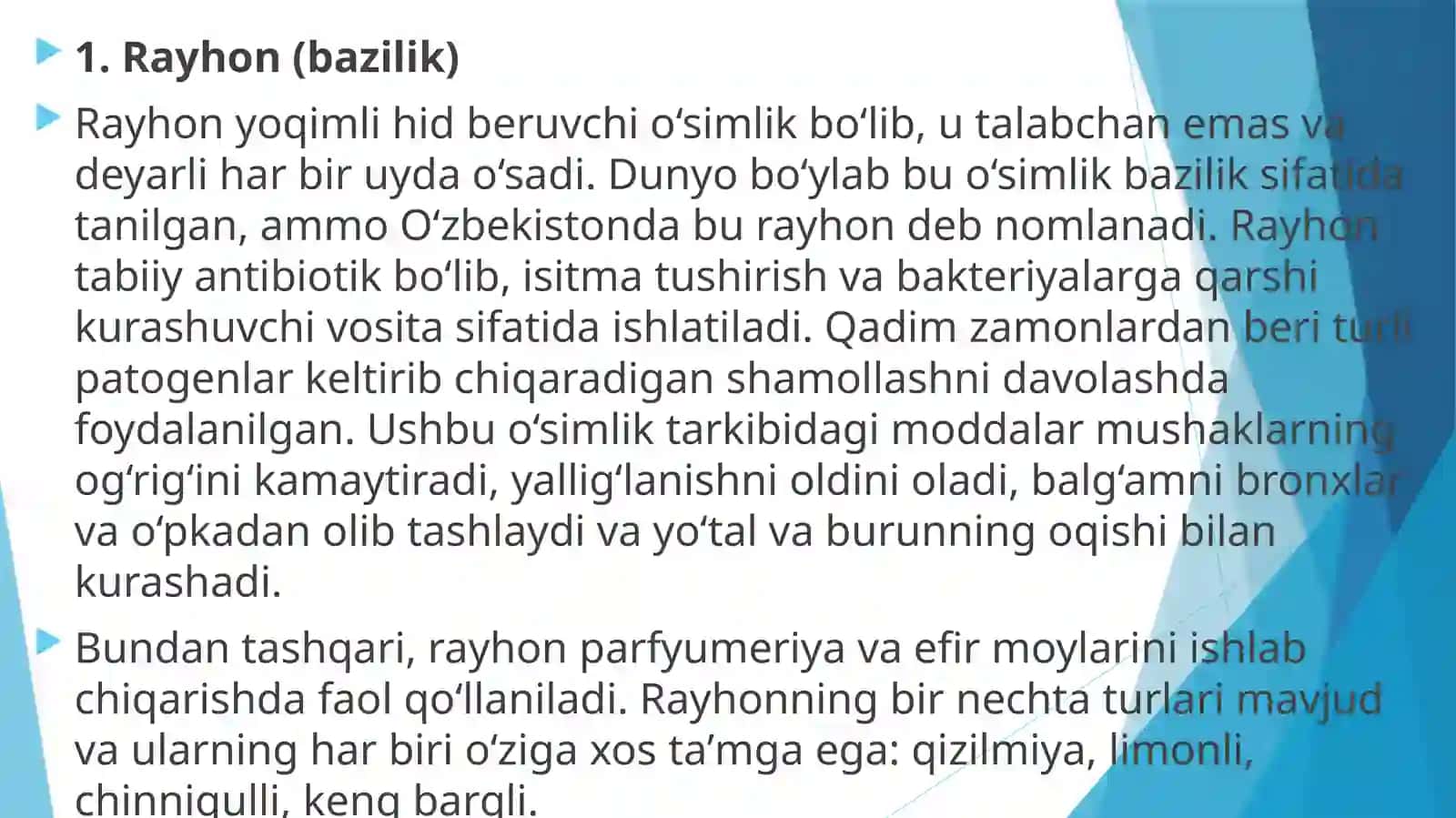 O'zbekistonda eng keng tarqalgan dorivoro'simliklar 4