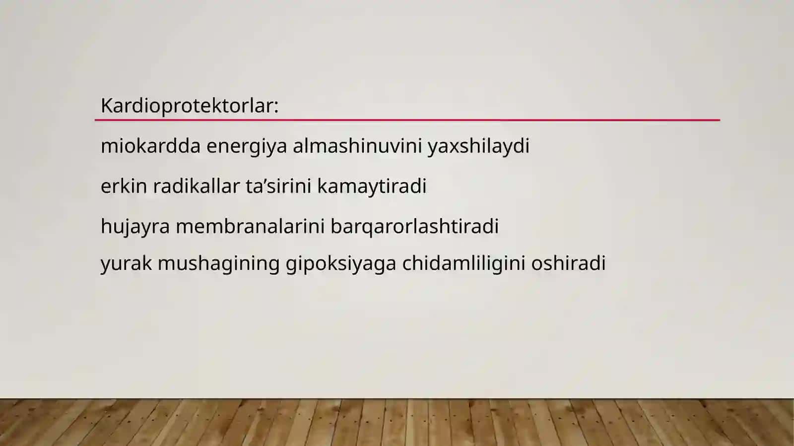 Kardioprotektorlar va metabotrop moddalar 4