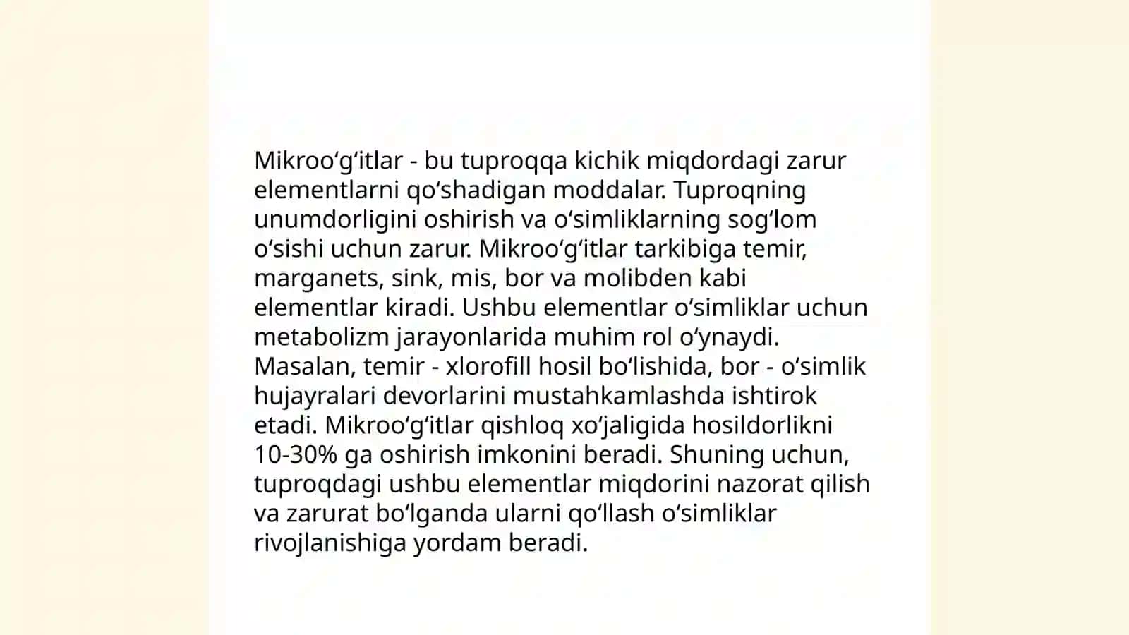 Mikrooʻgʻitlar 4