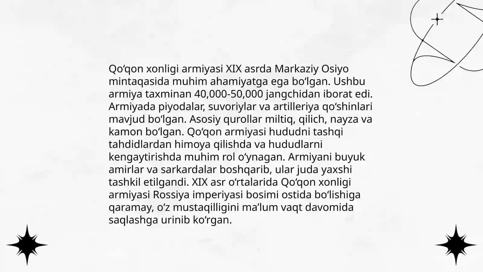 Qo'qonxonligining harbiy boshqaruvi 4