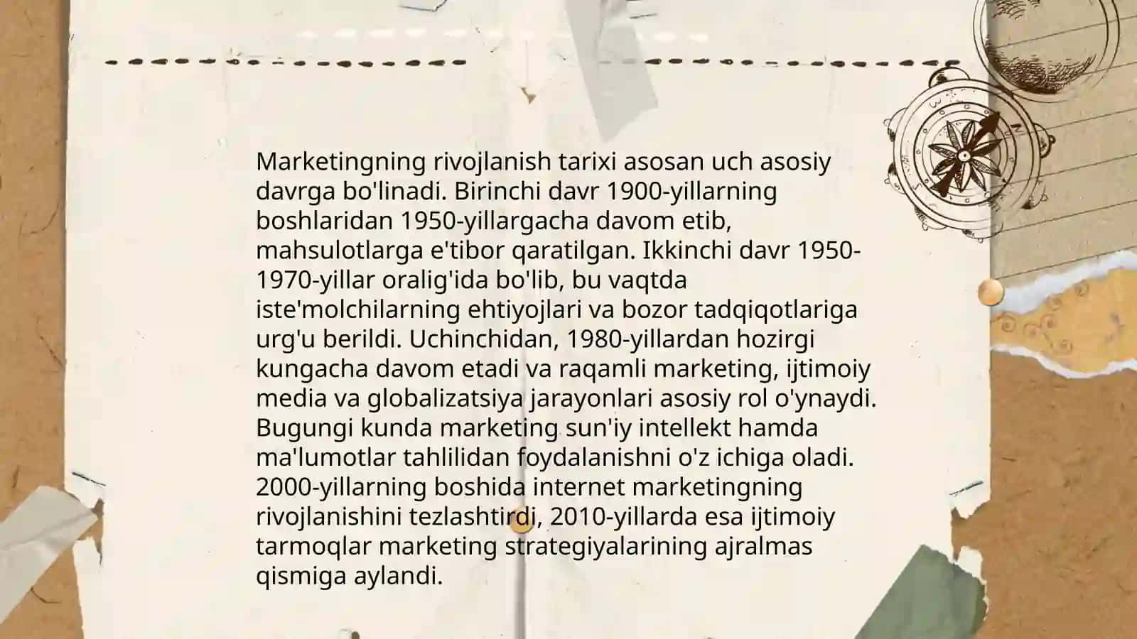 Marketing kontseptsiyalari va ularning evolyutsiyasi 4