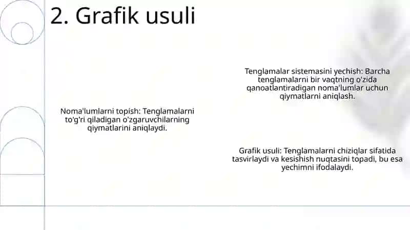 Tenglamalar sistemasini yechish va nomalumlarni aniqlash 4