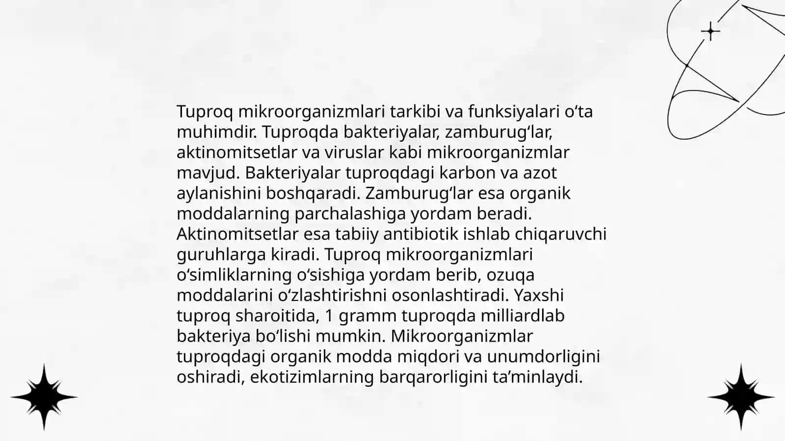 Tuproqning degradatsiyasi va biologik faollik 4