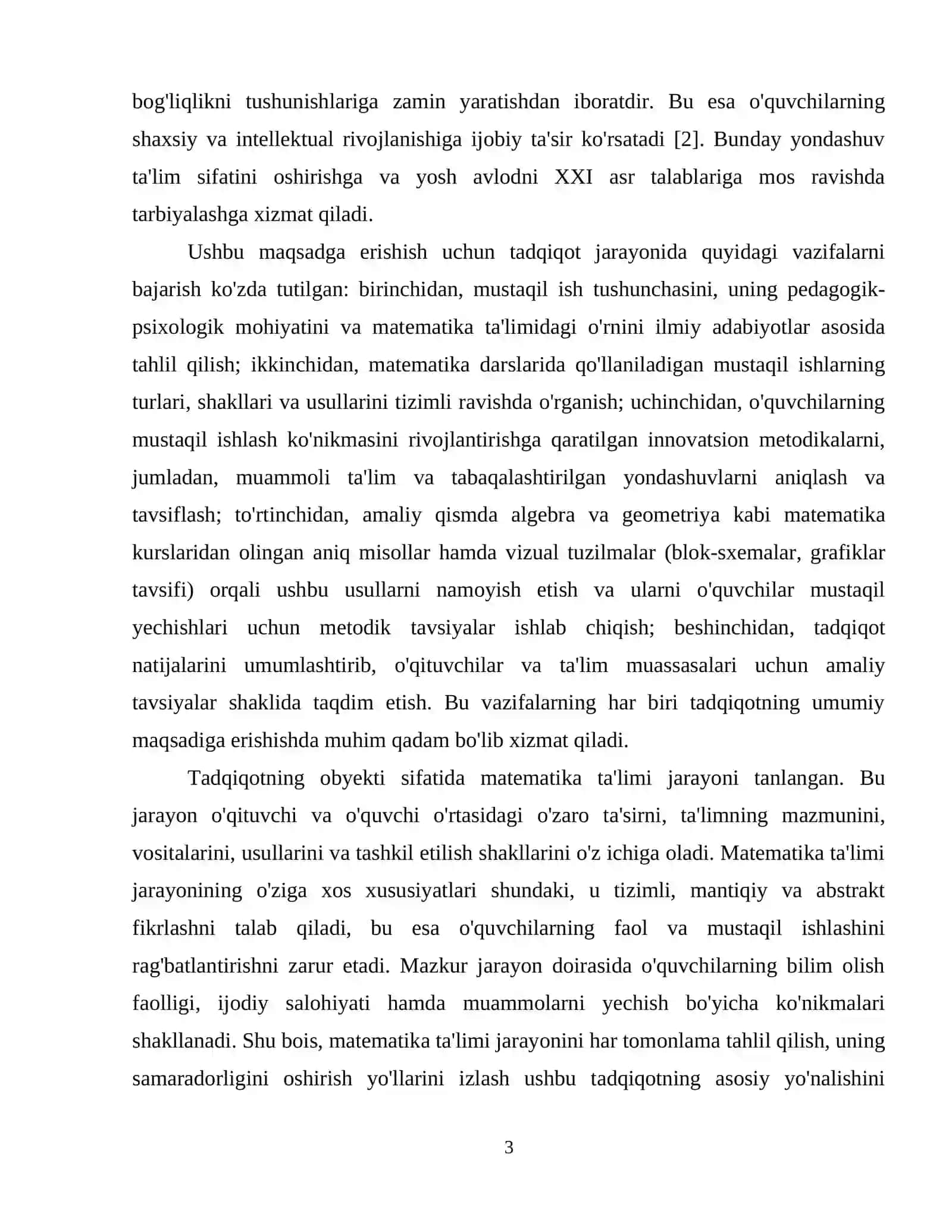 Matematika fanida o'quvchilarning mustaqil ishlash ko'nikmasini rivojlantiruvchi usullar 4