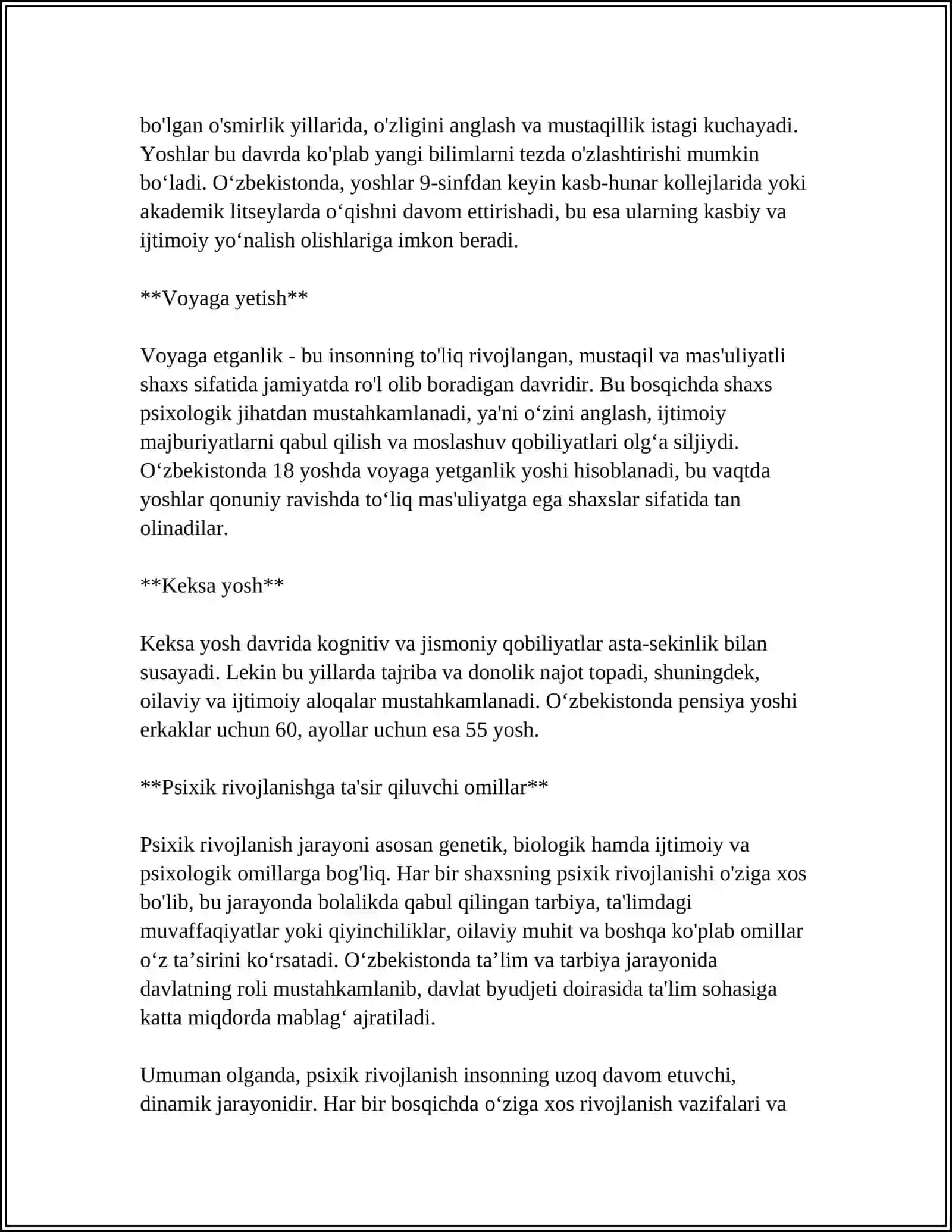 ILK BOLALIK DAVRIDA PSIXIK RIVOJLANISH XUSUSIYATLARI 4