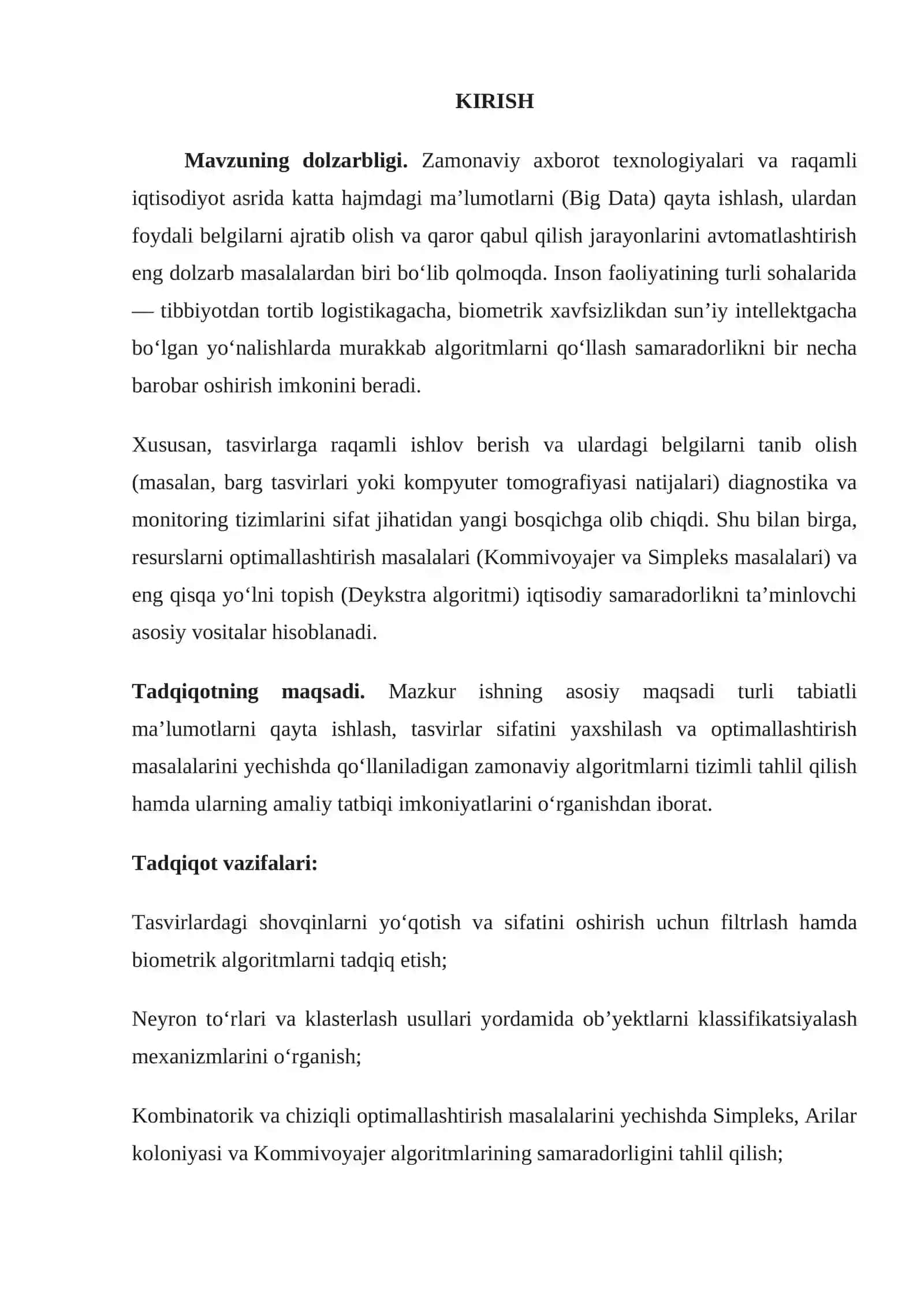 Algoritmlarni loyihalashtirish va tahlil qilish 4