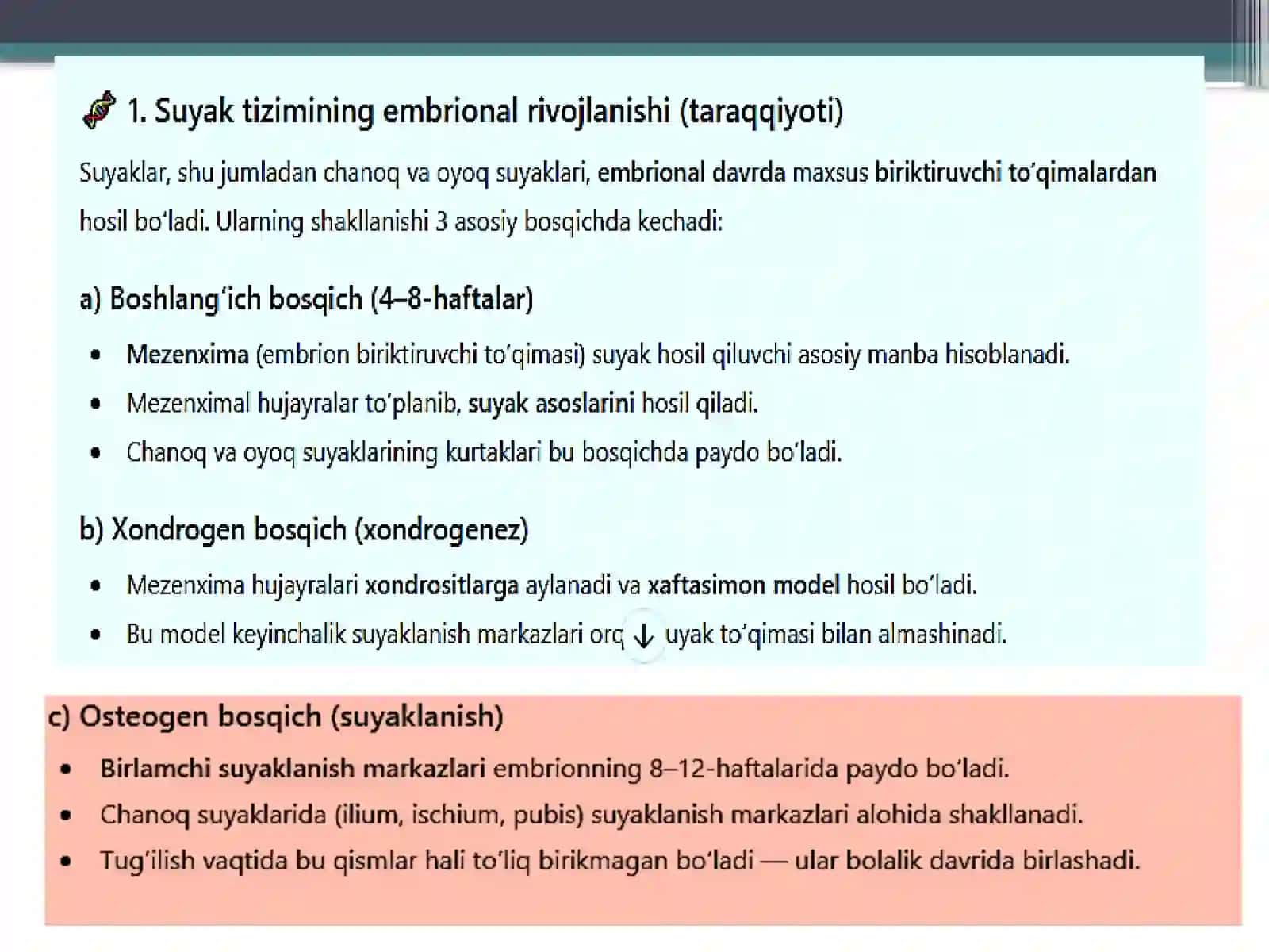 Baxtiyorova Marjona - Chanoq va oyoq suyaklarining yoshga qarabo'zgarishi 4
