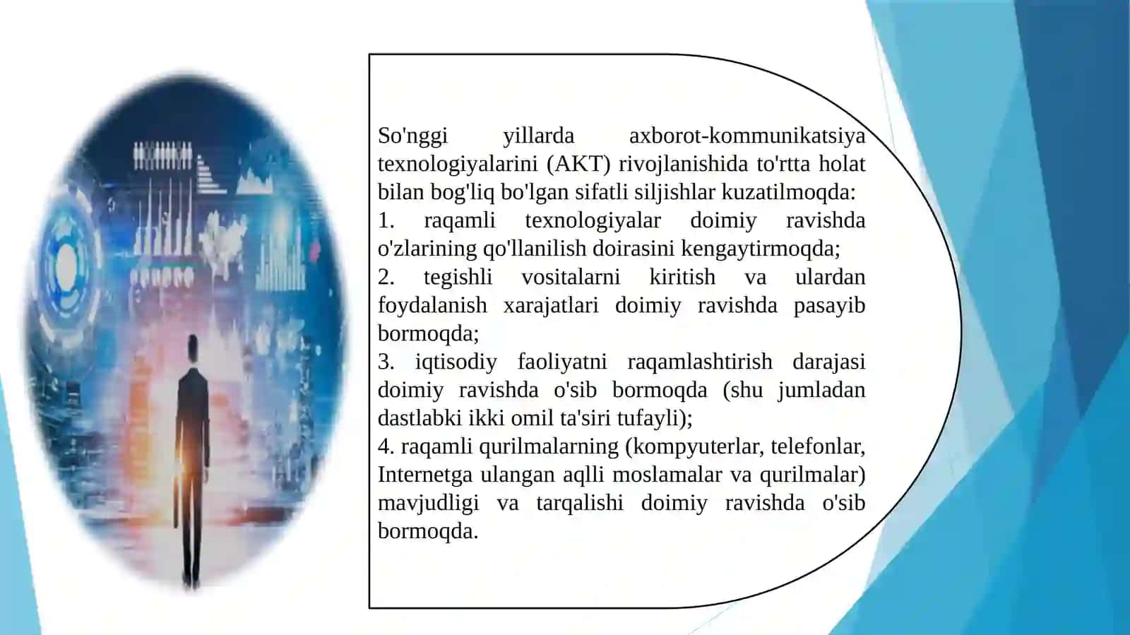 O’ZBEKISTONDA RAQAMLI IQTISODIYOTNI RIVOJLANTIRISHNING USTUVOR YO’NALISHLARI VA VAZIFALARI 4