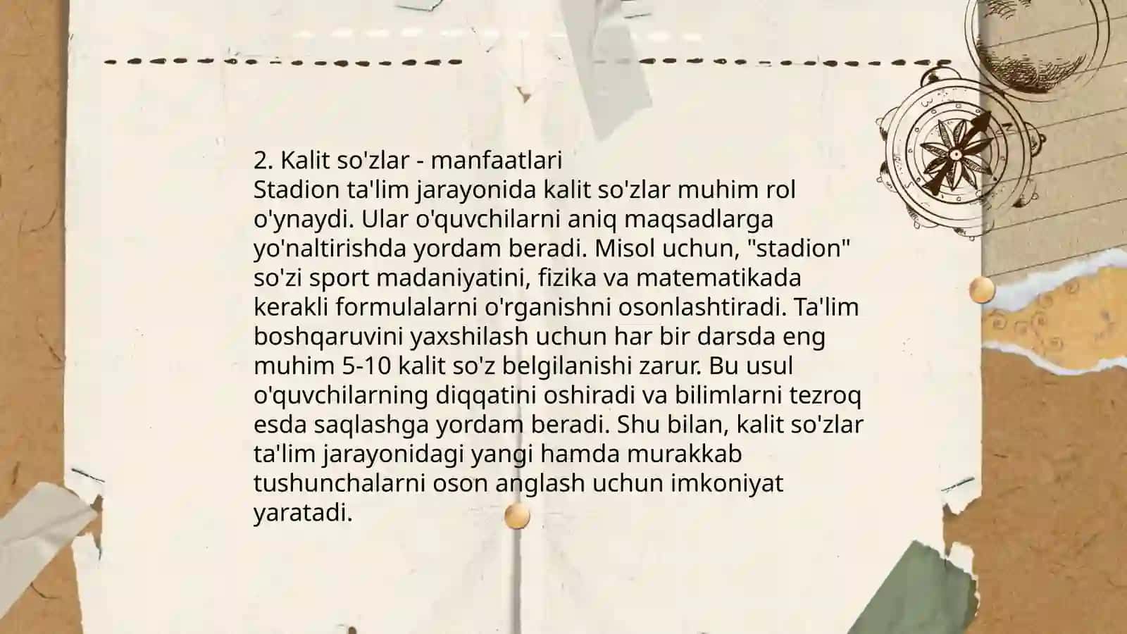 Keys-stadi texnologiyasidan sinfdan tashqari ishlarni tashkil etishda foydalanish 4