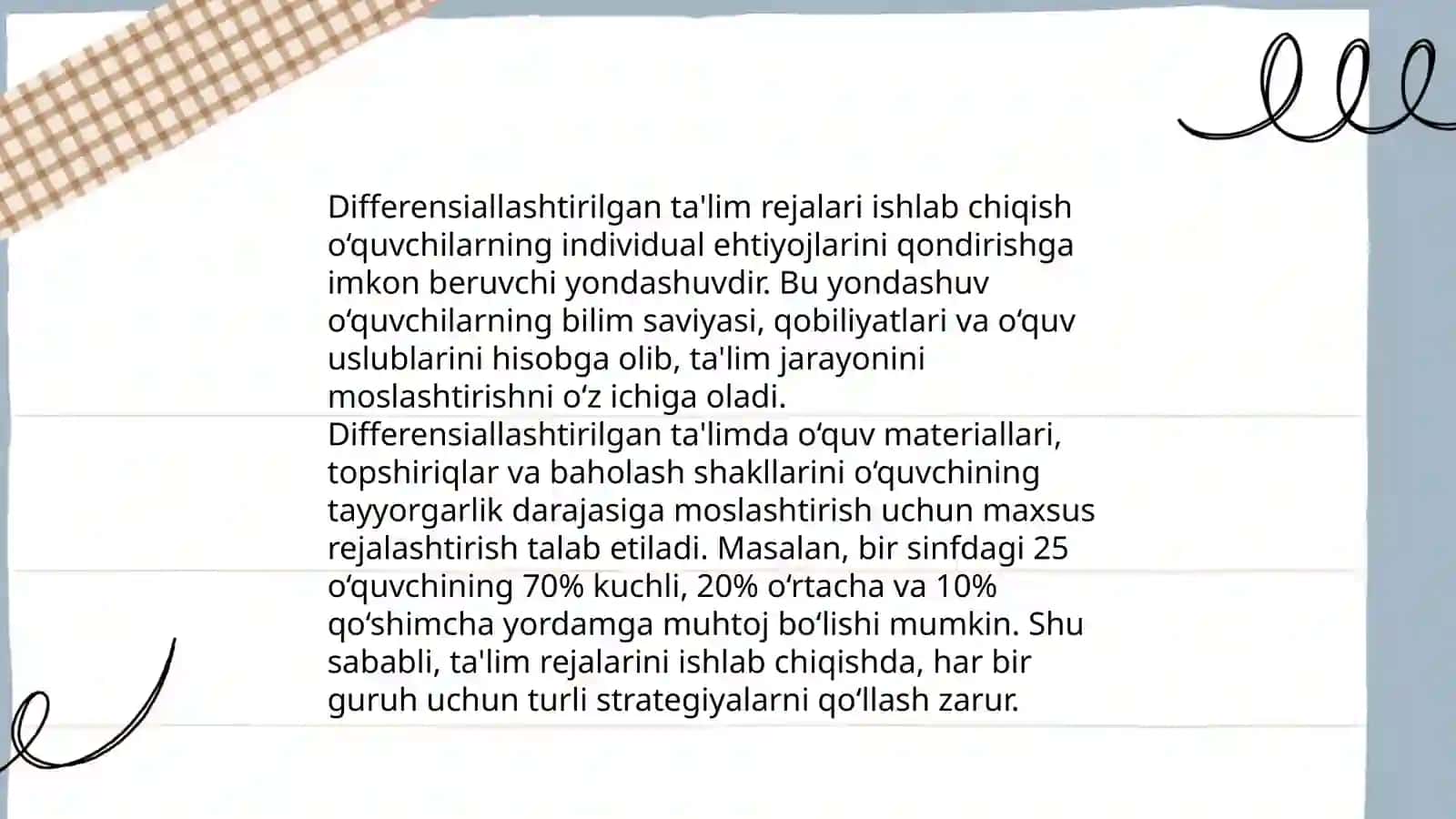 Alohida ta'lim extiyojlari bo'lgan bolalarni o'qitish va tarbiyalash muammolari va ularning yechimi 4