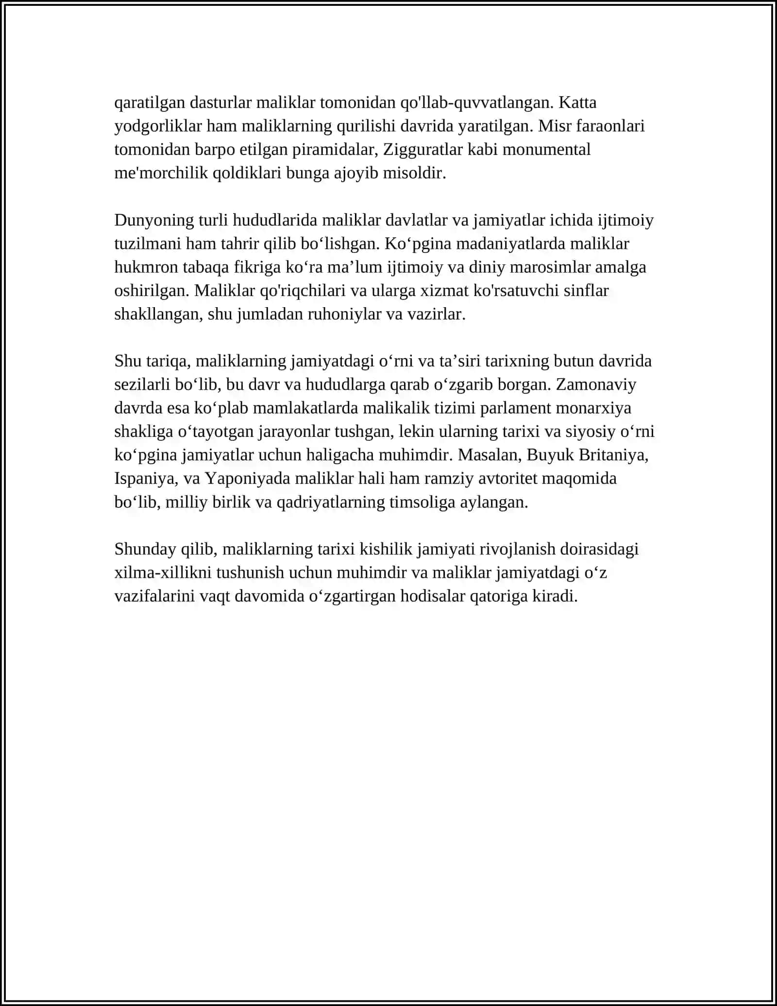 MALIKAI DOSTONINI OʻQISH VA REFERAT TAYYORLASH 4