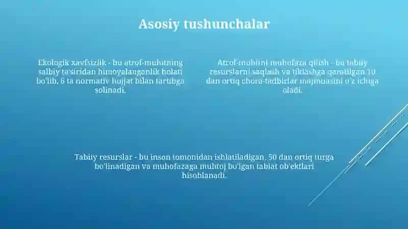 O‘zbekiston Respublikasiningtabiatni muhofaza qilish to‘g‘risidagi qonun 4