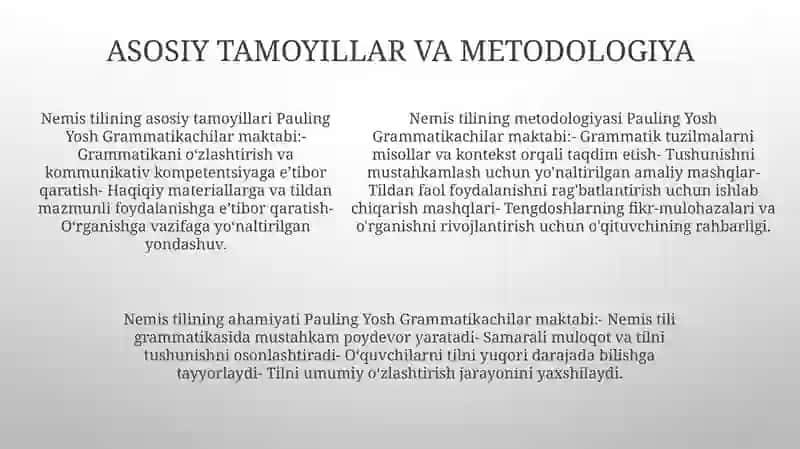 German Paulning Yosh Grammatikachilar Maktabi 4