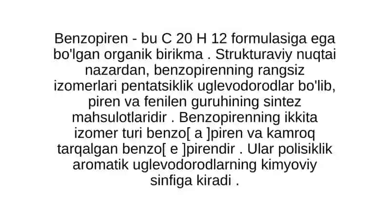Tamakidagi benz(a)pirenni o'pkada neoplastik jarayonlar rivojlanishidagi ta'siri 4