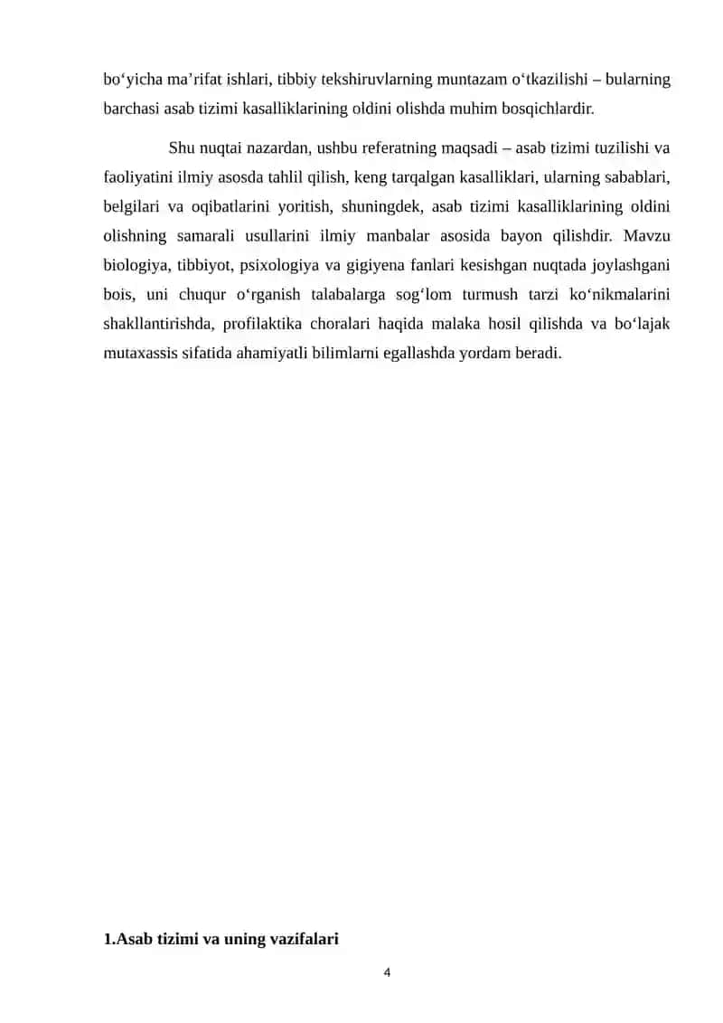 Asab tizimi kasalliklari va ularni oldini olish 4