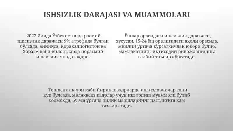 Oʻzbekiston mehnat resurslari 4