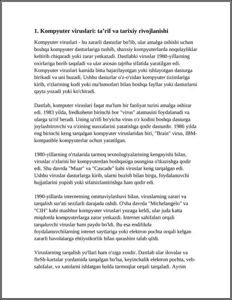 KOMPYUTER VIRUSLARI VA ZARARLI DASTURLAR 4