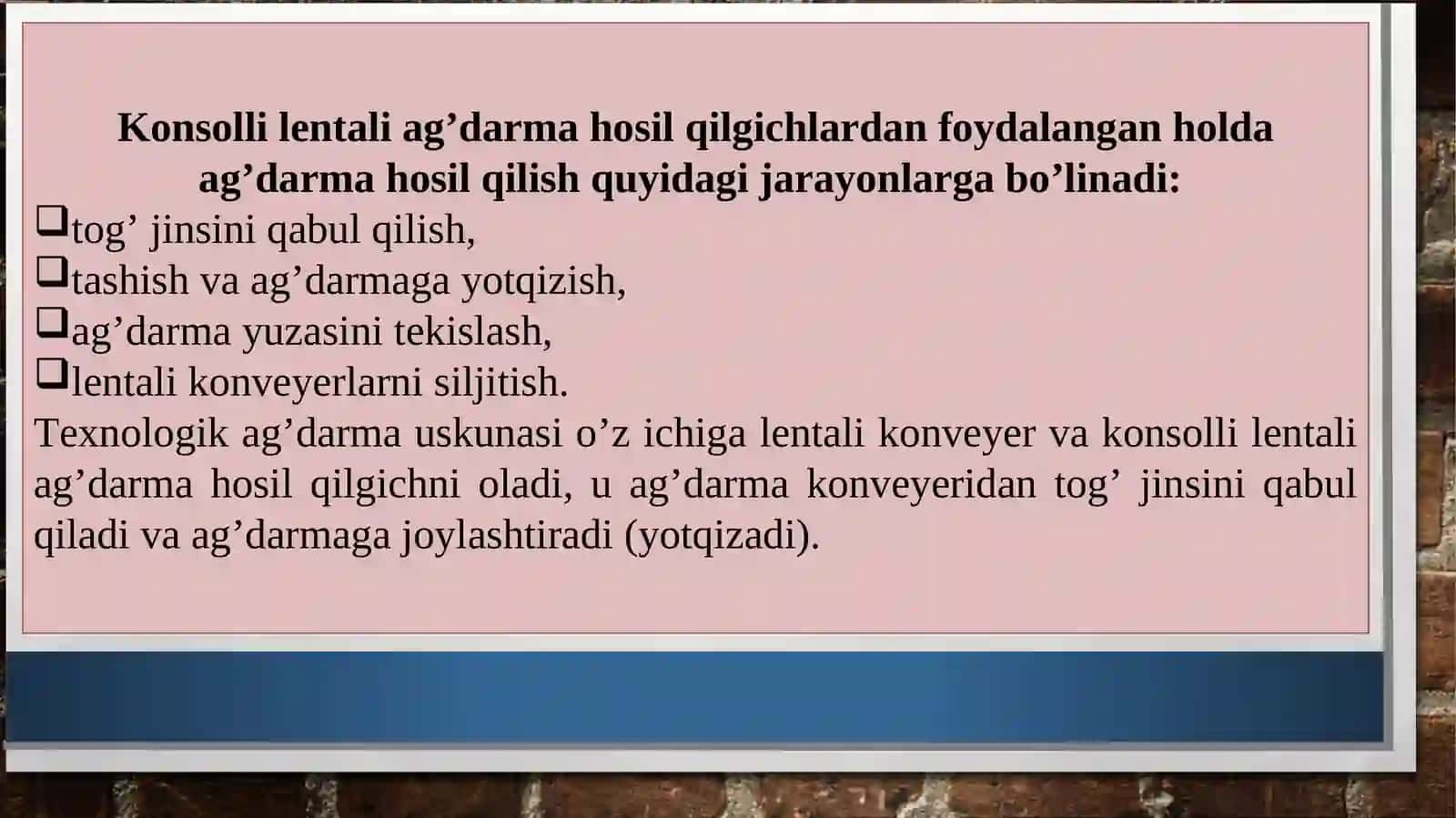 Konsolli lentali ag’darma hosil qilgichlar 4