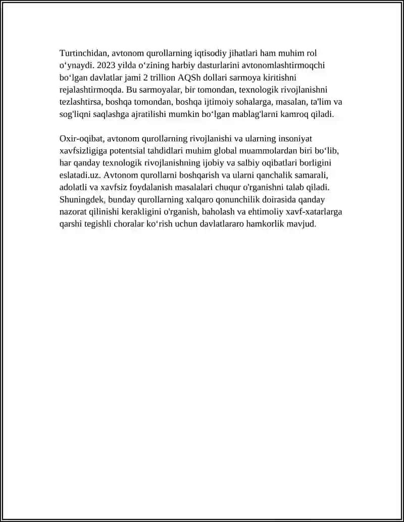 SUNIY INTELLIGENTNING INSONIYATGA XAVFI 4
