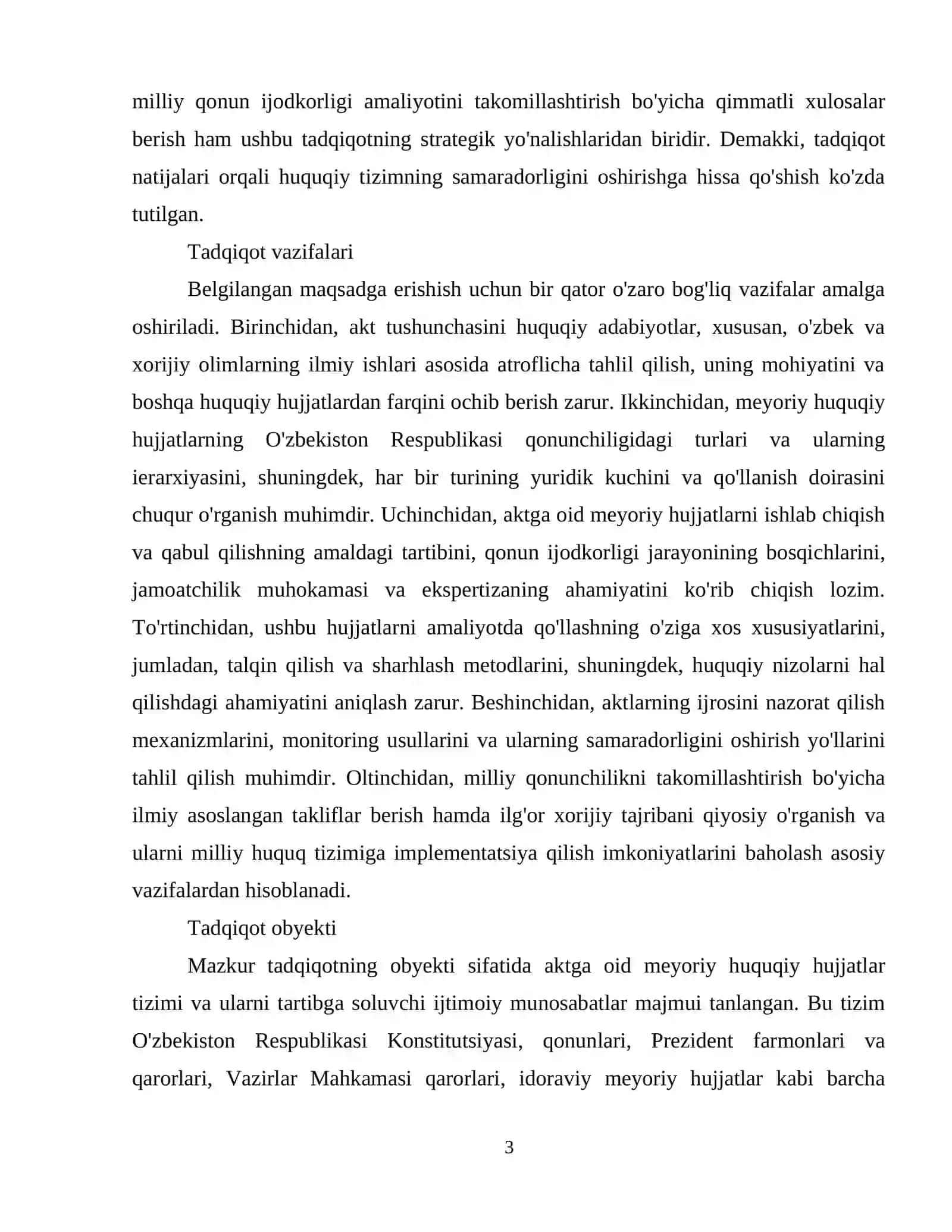 Aktga oid meyoriy huquqiy hujjatlar va ulardan foydalanish 4