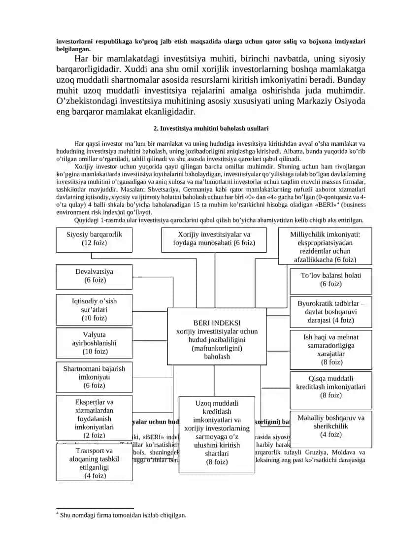 Investitsiya faoliyati uning obyekti va subyektlari 4