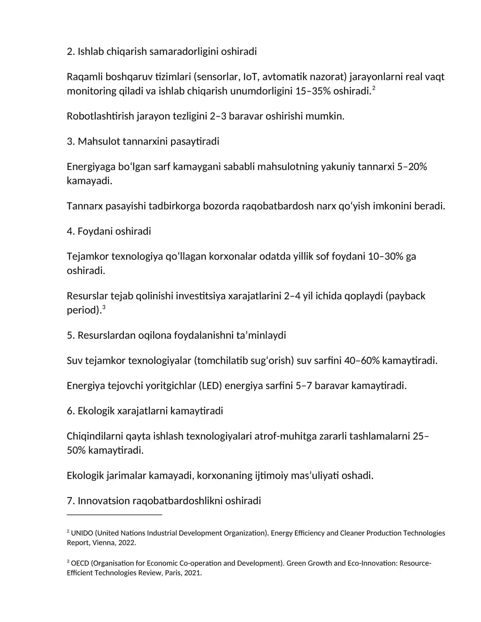 Tejamkor Texnologiyalardan Foydalanish 4