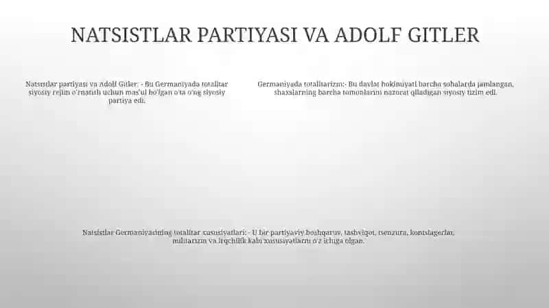 Germaniyada Totalitarizmga Asoslangan Siyosiy Tuzum 4