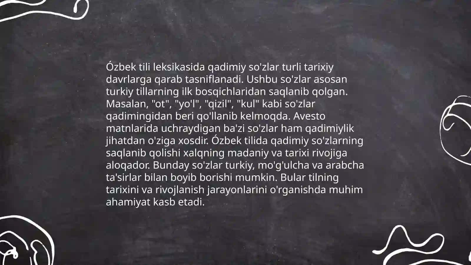 Ózbek tili leksikasining taraqqiyot bosqichlari 4