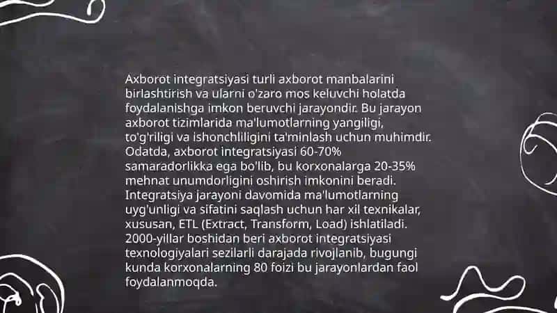Axborotni sintezlash 4