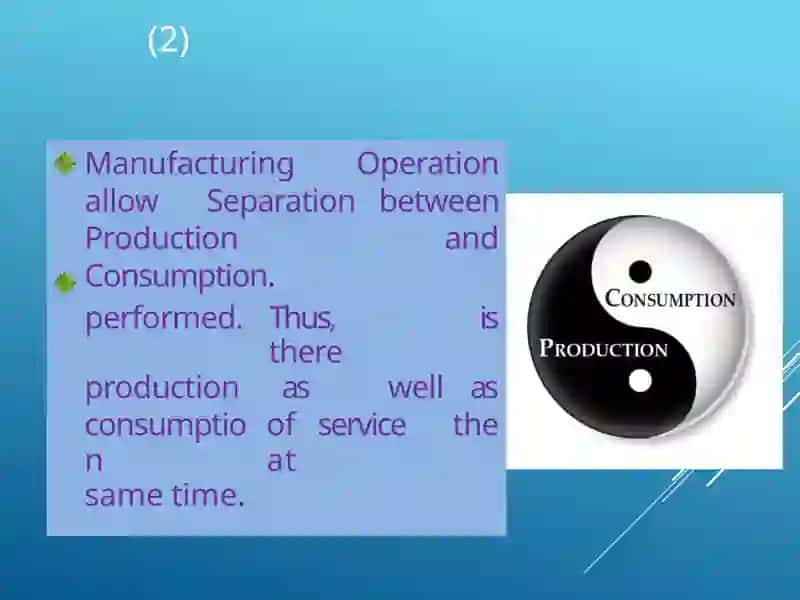 DIFFERENCE BETWEEN MANUFACTURING AND SERVICE OPERATIONS 4