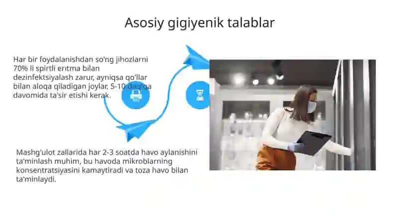 Sinf jihozlariga qòyilgan gigiyenik talablar 4