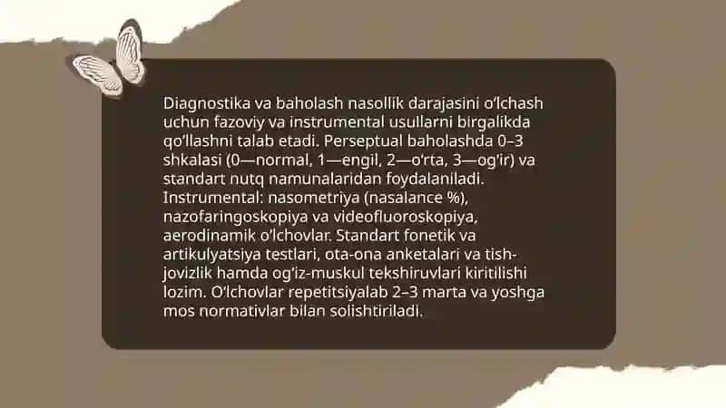 Rinolalik bolalar bilan olib boriladigan logopedik ishni rejalashtirish 4