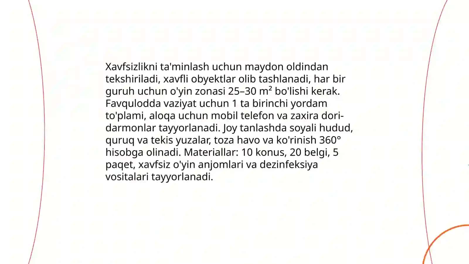 Tayyorlov guruhida tabiatga oid o'yinlarni tashkil etishning mashgulot ishlanmalarini tuzish 4