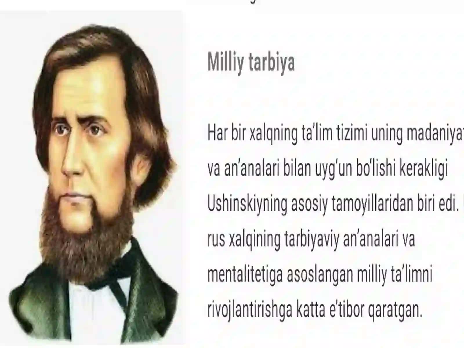 Rus pedagog olimlarining g'oyalari 4