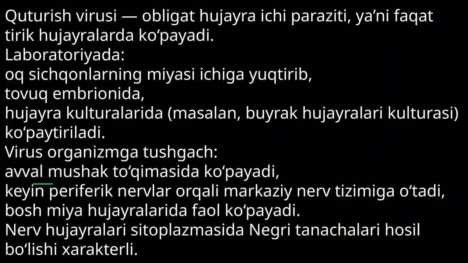 Gerpes (alfa betta gamma), Rabdoviruslar (quturish) 4