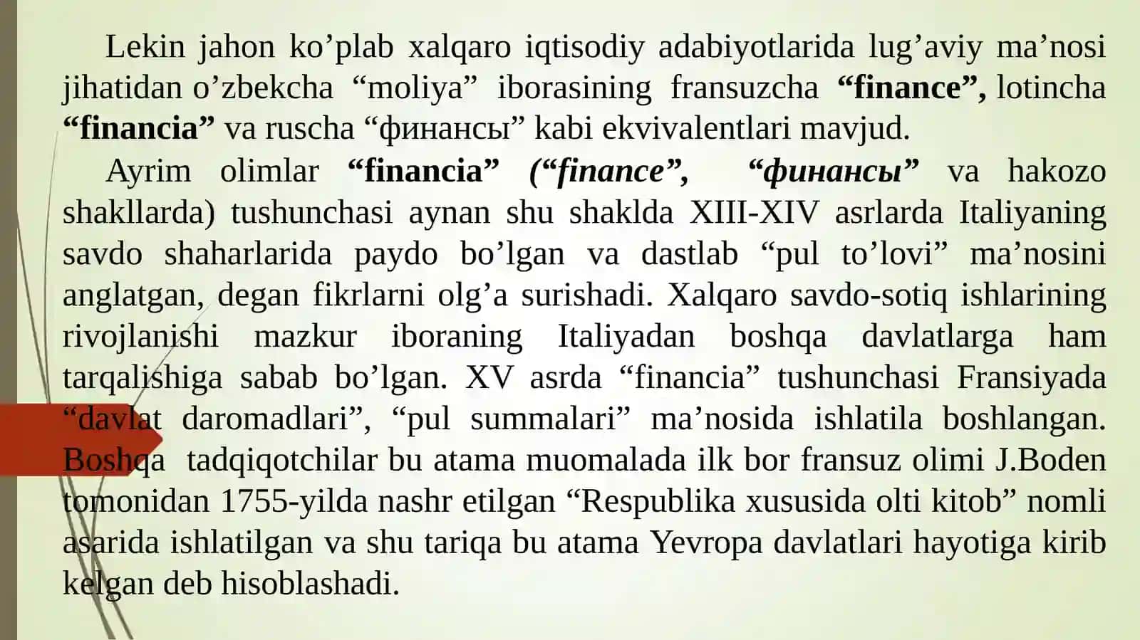 Moliyaning mohiyati va funksiyalari 4