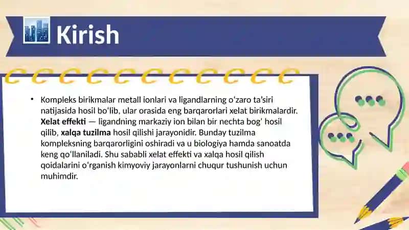 Kompleks birikmalarida xelat effekti,xalqa hosil qilish qoidasi 4