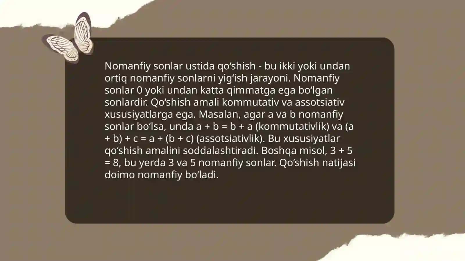 Nomanfiy sonlar ustida arifmetik amallarni òrgatish metodikasi 4